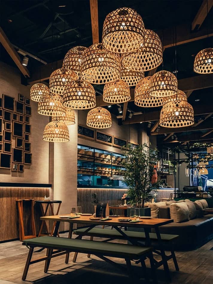 Restaurant interior outlet design ideas